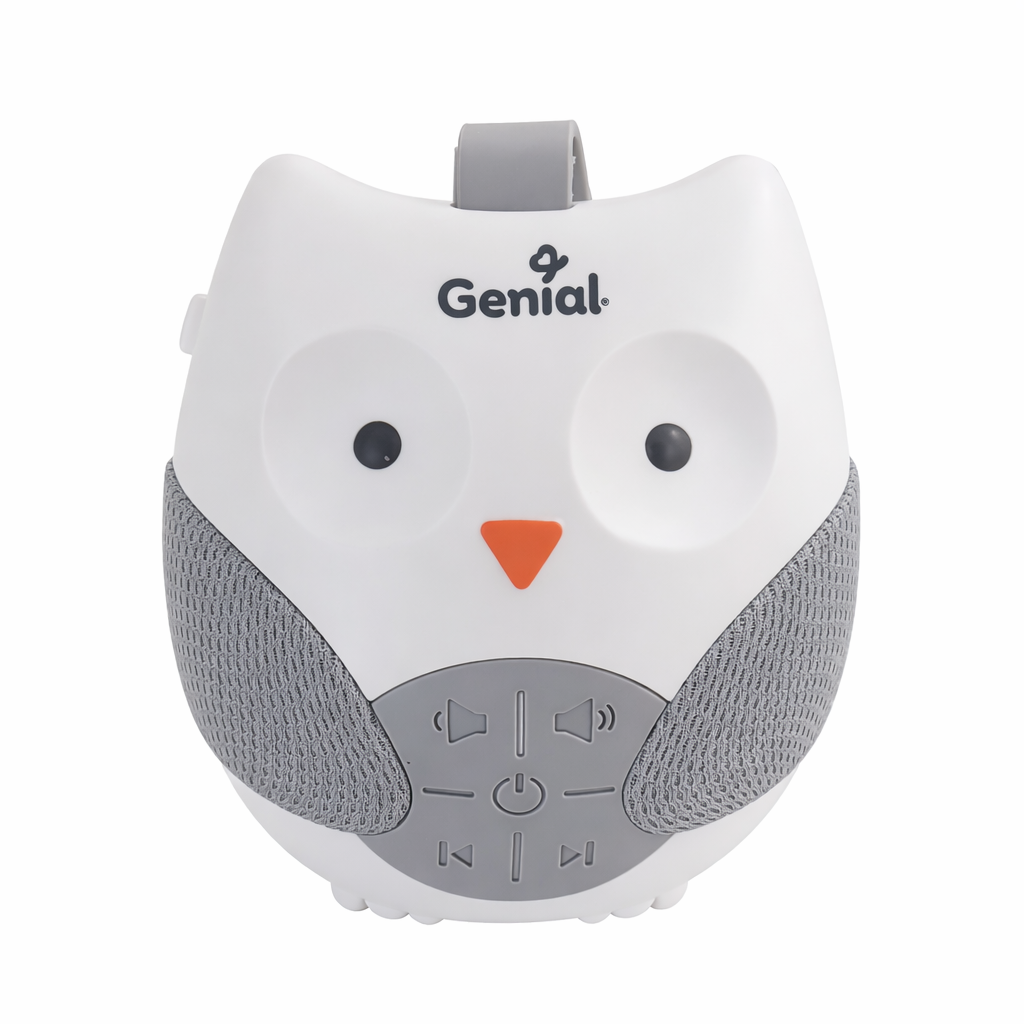 CALMANTE PORTATIL GENIAL HOOT - SONIDOS RELAJANTES - DISEÑO BUHO