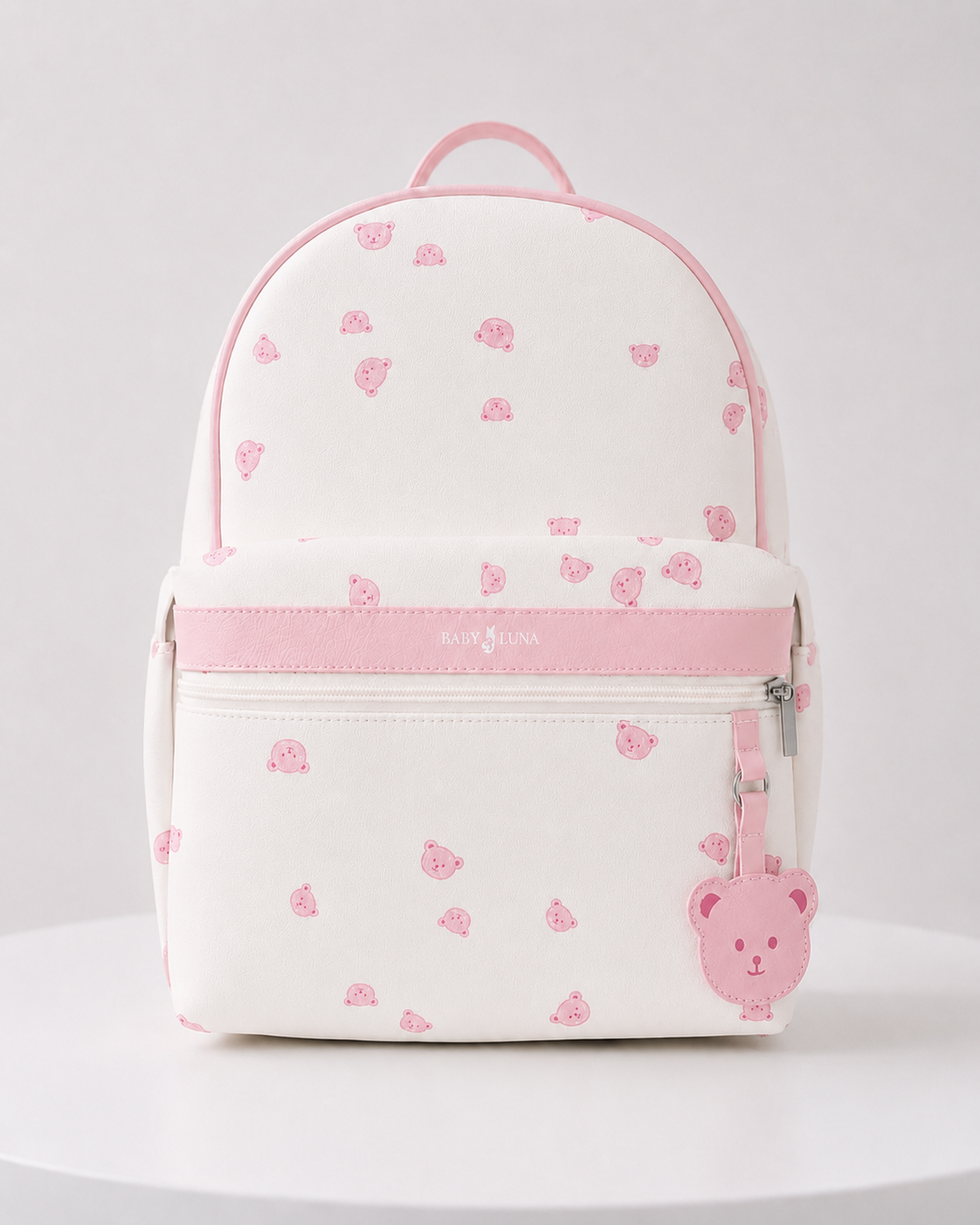 Mochila Pañalera Teddy Rosa — Baby Luna