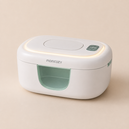 Calentador de Toallitas Húmedas Momcozy WW01 con Pantalla Digital y Luz LED