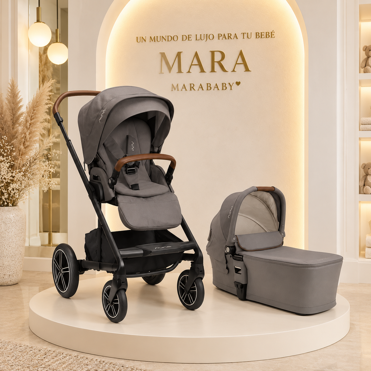 Combo Nuna MIXX Next + Moisés MIXX – Sistema 2 en 1 desde Recién Nacido