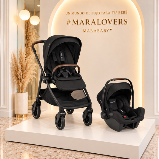Nuna SWIV Next + PIPA urbn – Travel System Premium para Bebé | Mara Baby