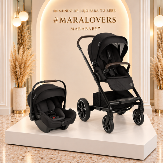 Travel System Nuna MIXX NEXT + PIPA urbn | Cochecito y Silla de Carro para Bebé | Mara Baby