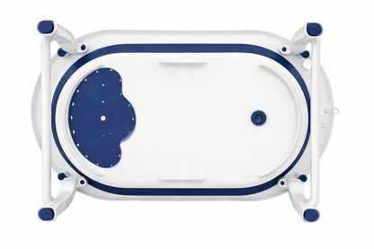 BAÑERA PLEGABLE CORONA AZUL