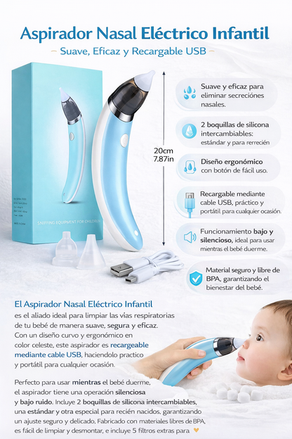 ASPIRADOR NASAL ELECTRICO GENERICO