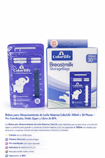 BOLSAS PARA ALMACENAMIENTO DE LECHE MATERNA X30 PIEZAS
