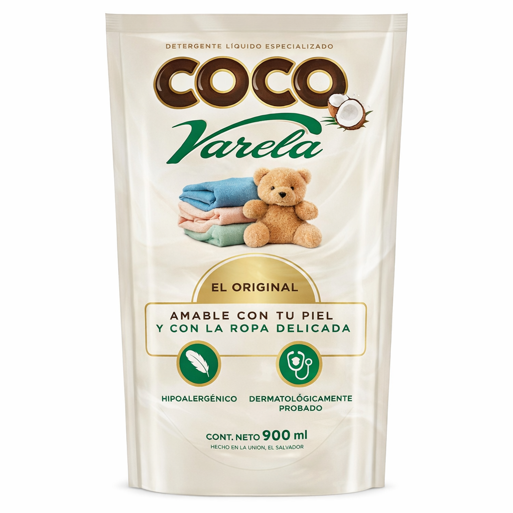 DETERGENTE LIQUIDO COCO VARELA 900ML