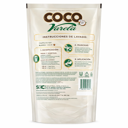 DETERGENTE LIQUIDO COCO VARELA 900ML