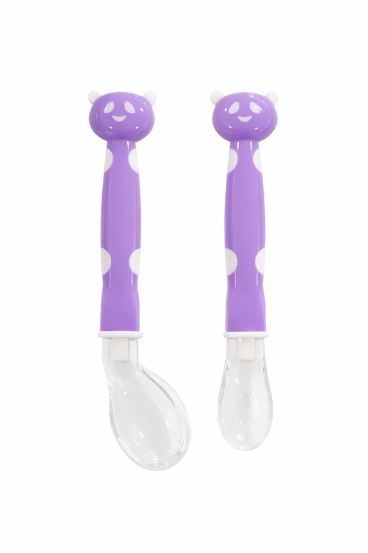 CUCHARA DE ALIMENTACION CON MANGO ERGONOMICO - DISEÑO GATICO