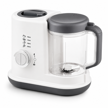 Procesador de Alimentos para Bebés 2 en 1 – Vaporizador y Licuadora | Premium Baby