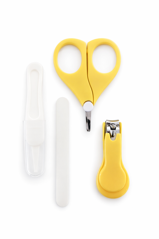 SET DE MANICURE PARA BEBÉ - AMARILLO
