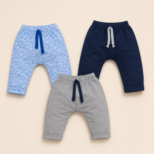 ⭕️ SET X3 PANTALONES AZUL