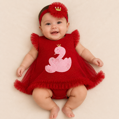 ⭕️ ASOLEADOR 2 PIEZAS- CISNE ROJO