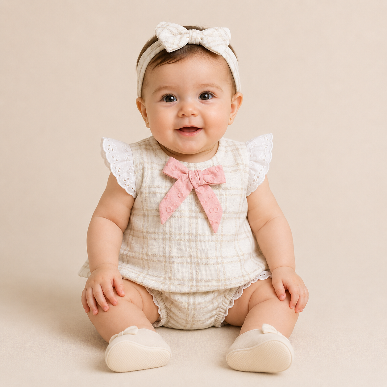 ⭕️ ASOLEADOR COLOMBIANO BEIGE- BEBÉ FELIZ  |MARA BABY