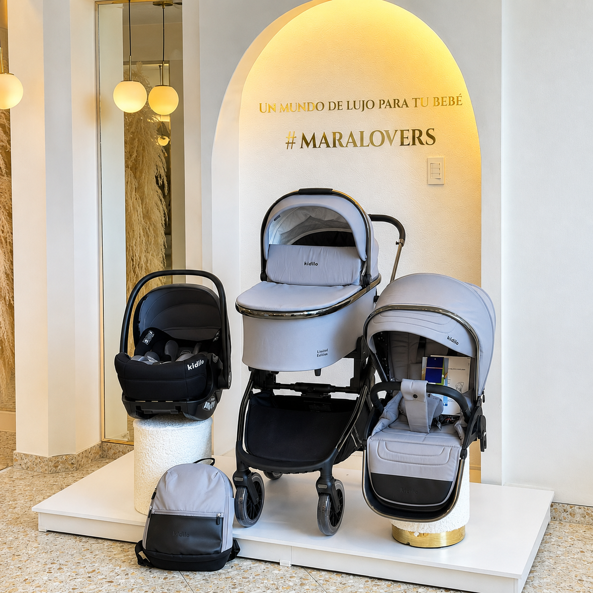 Coche Kidilo Grecia Limited Edition – Pearl Gray