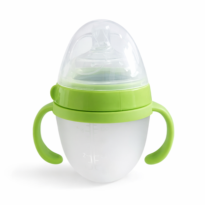 TETERO - BIBERON DE SILICONA ONLY BABY - 150ML - VERDE