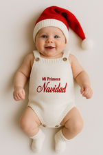 OVEROL TEJIDO “MI PRIMERA NAVIDAD”