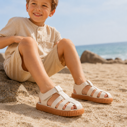⚪️. SANDALIAS IGOR - COLOR SAND CARAMELO