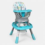 Silla Alta Multifuncional Priori 12 en 1 Azul – De Bebé a Niño