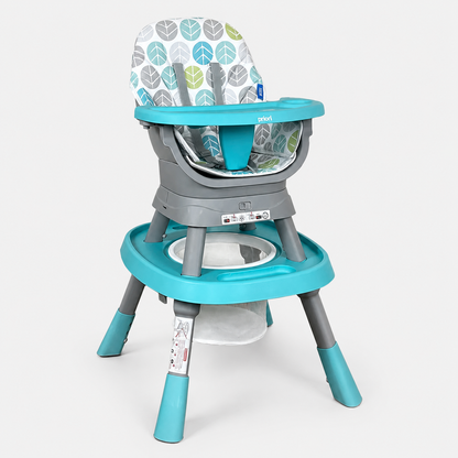 Silla Alta Multifuncional Priori 12 en 1 Azul – De Bebé a Niño