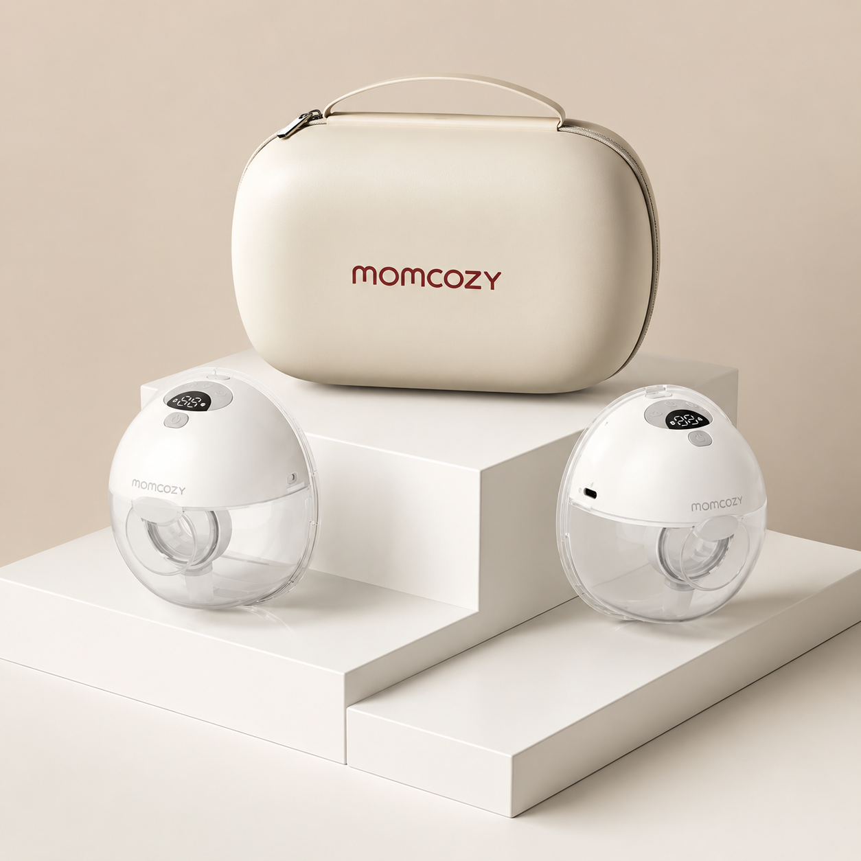 Extractor de Leche Momcozy M5 Smart – Manos Libres Inalámbrico