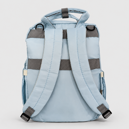 ⚪Pañalera Mochila Smart Baby – Bolso Maternal Multifuncional Azul