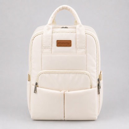 ⚪MOCHILA PAÑALERA MULTIFUNCIONAL SUNSHINE DEER BEIGE