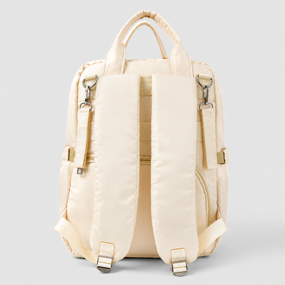 ⚪MOCHILA PAÑALERA MULTIFUNCIONAL SUNSHINE DEER BEIGE