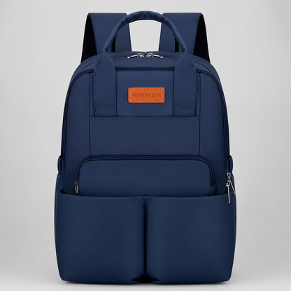 ⚪MOCHILA PAÑALERA MULTIFUNCIONAL SUNSHINE DEER AZUL OSCURO