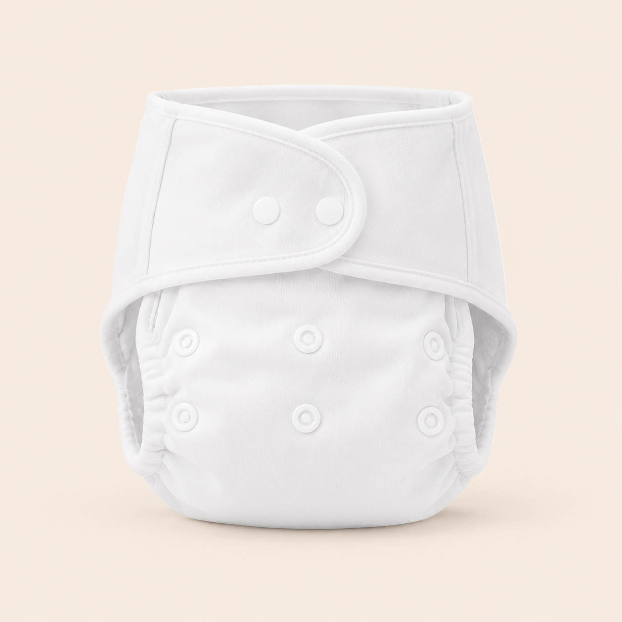 Pañal de Tela Reutilizable para Bebé 0-24 Meses | Ajustable con Broches y Velcro