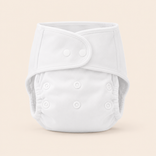 Pañal de Tela Reutilizable para Bebé 0-24 Meses | Ajustable con Broches y Velcro