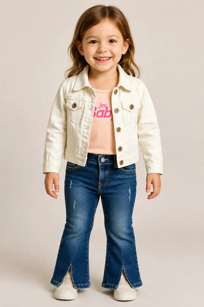 CONJUNTO DENIM  TIRAS 3 PIEZAS