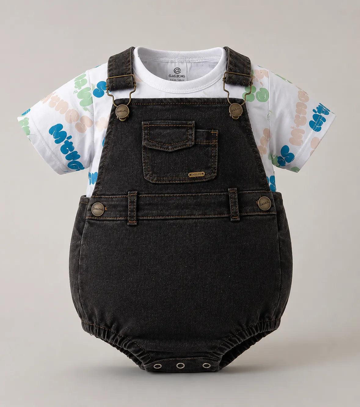CONJUNTO OVEROLL JEANS