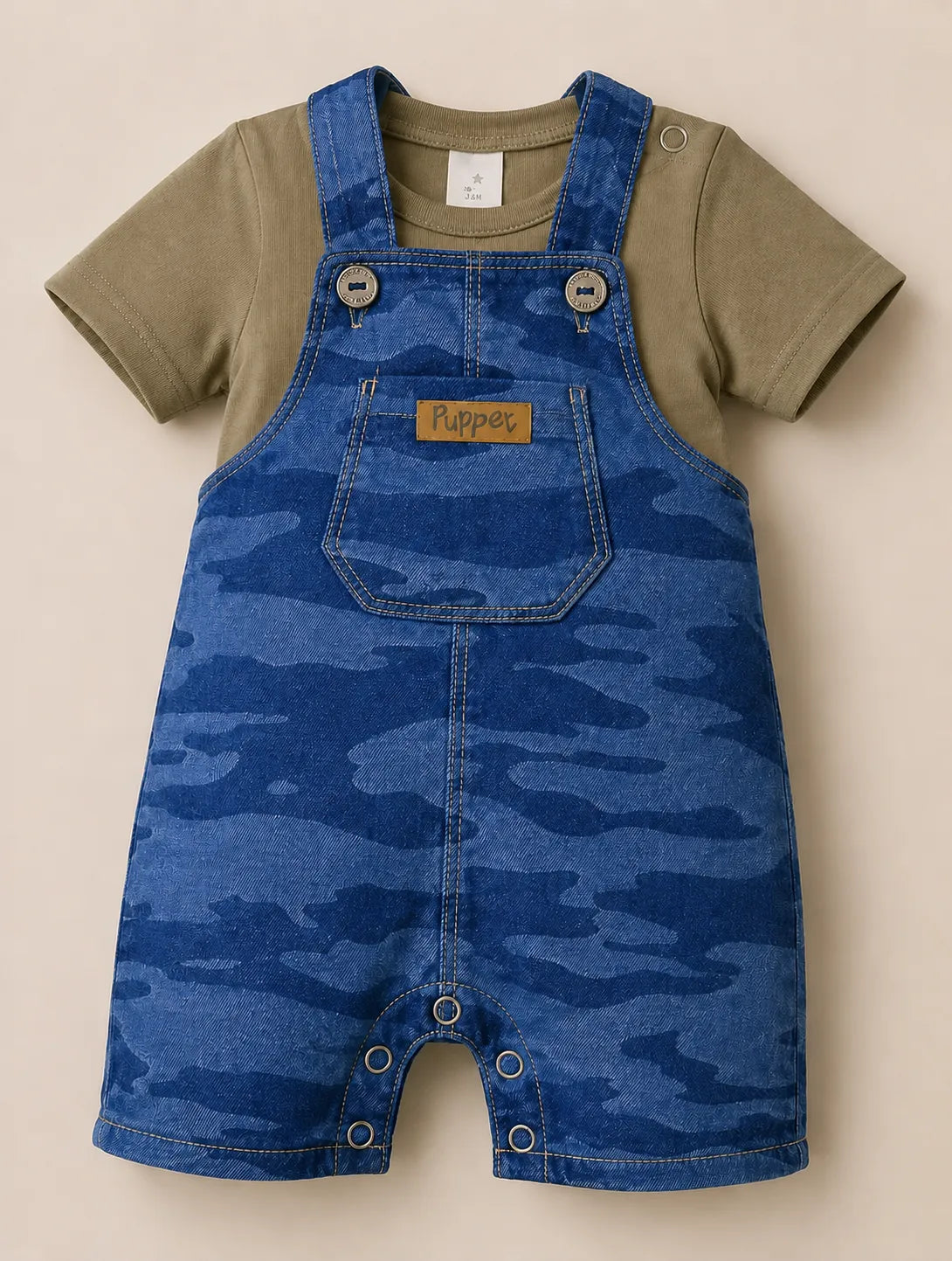 OVEROLL DENIM PUPPET-CAQUI
