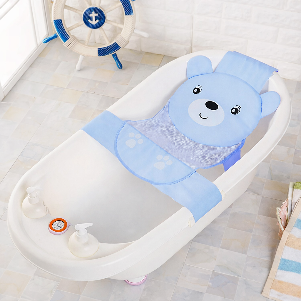 MALLA DE BAÑO OSO SENCILLA AZUL
