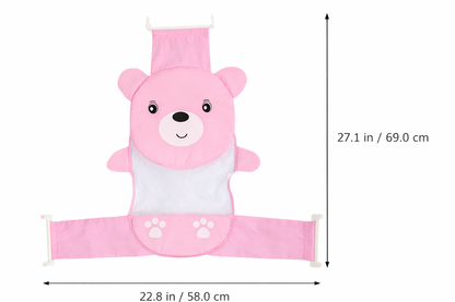 MALLA DE BAÑO OSO SENCILLA ROSA