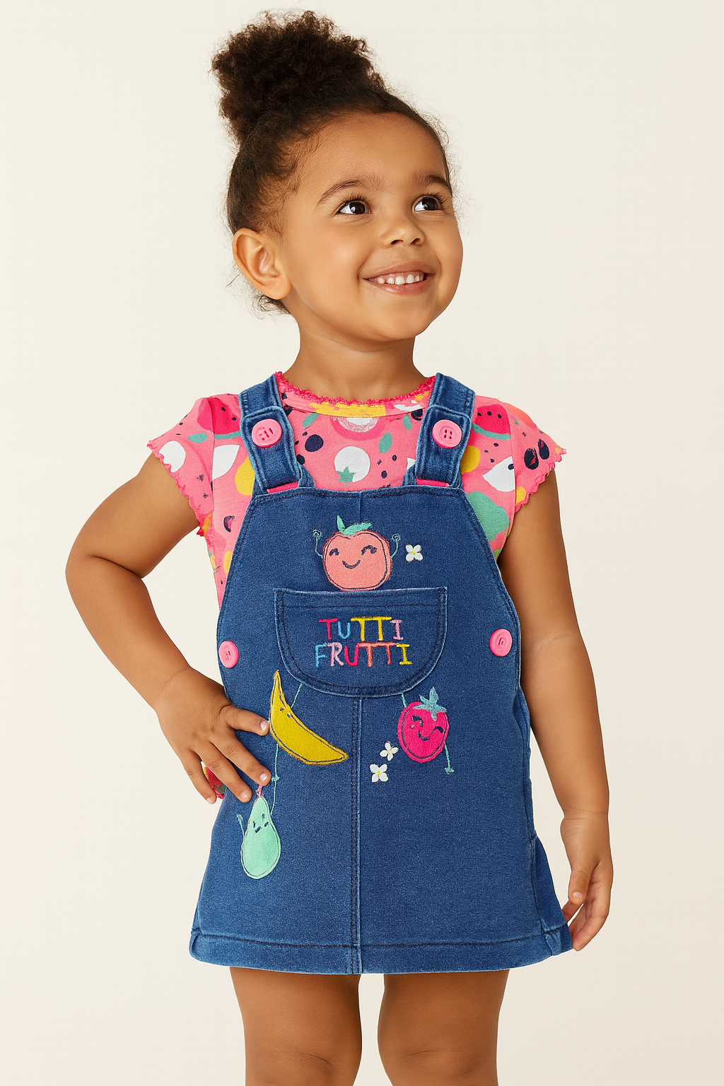 CONJUNTO TUTTI FRUTTI DENIM