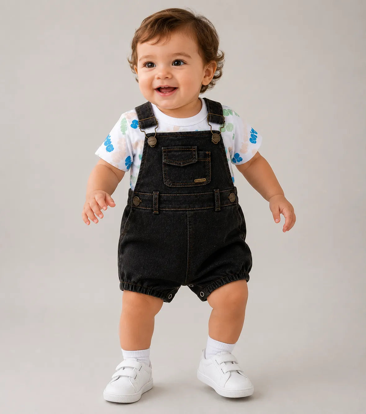 CONJUNTO OVEROLL JEANS