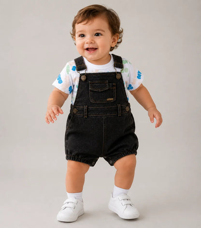 CONJUNTO OVEROLL JEANS