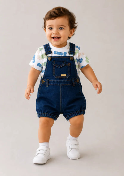 CONJUNTO OVEROLL JEANS MARTIN@S