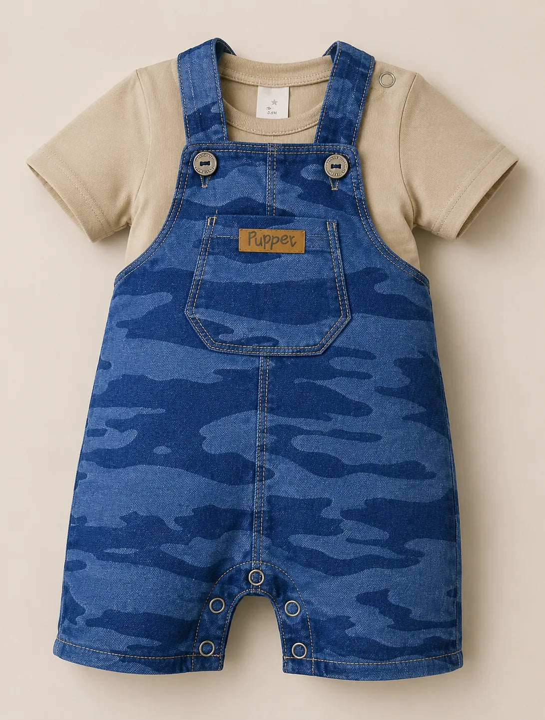 OVEROLL DENIM PUPPET-CAQUI