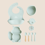 Set de Alimentación Complementaria Ardilla - Color Verde Menta