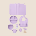 Set de Alimentación Complementaria 9 Piezas Morado