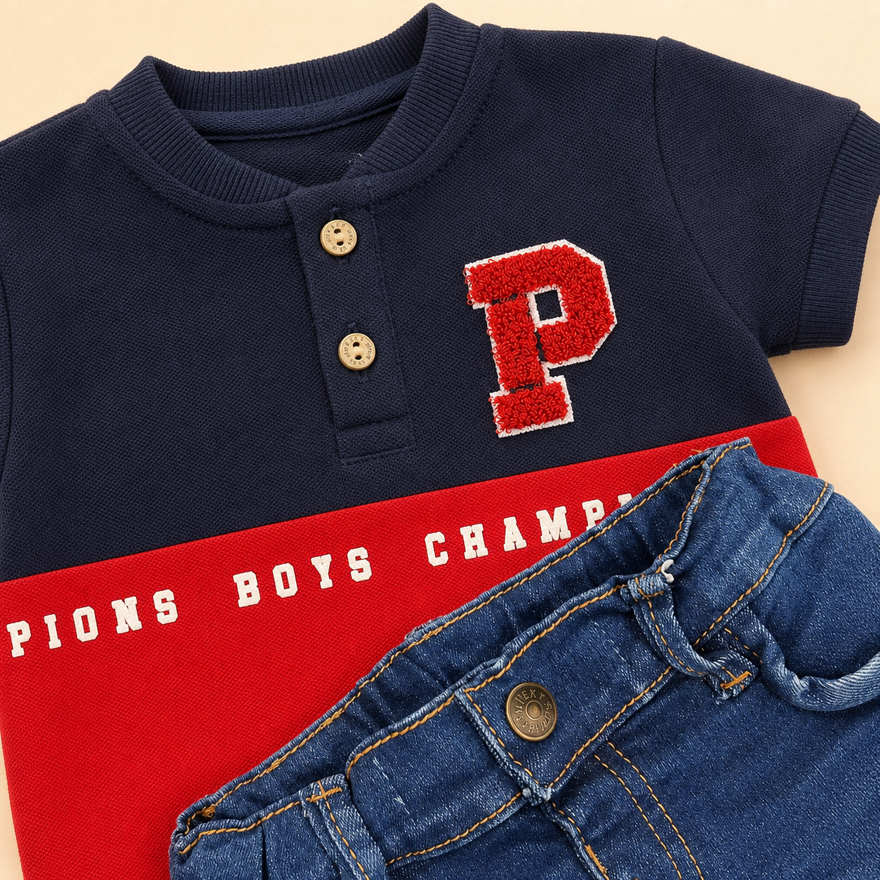 ⭕️ CONJUNTO 2 PIEZAS CHAMPIONS BOYS