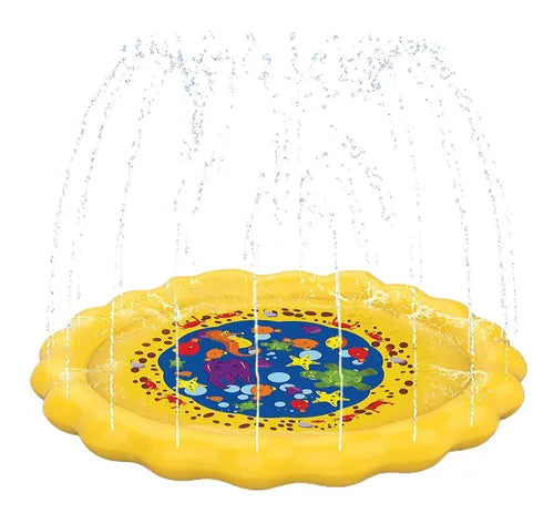 PISCINA TAPETE LANZA CHORROS