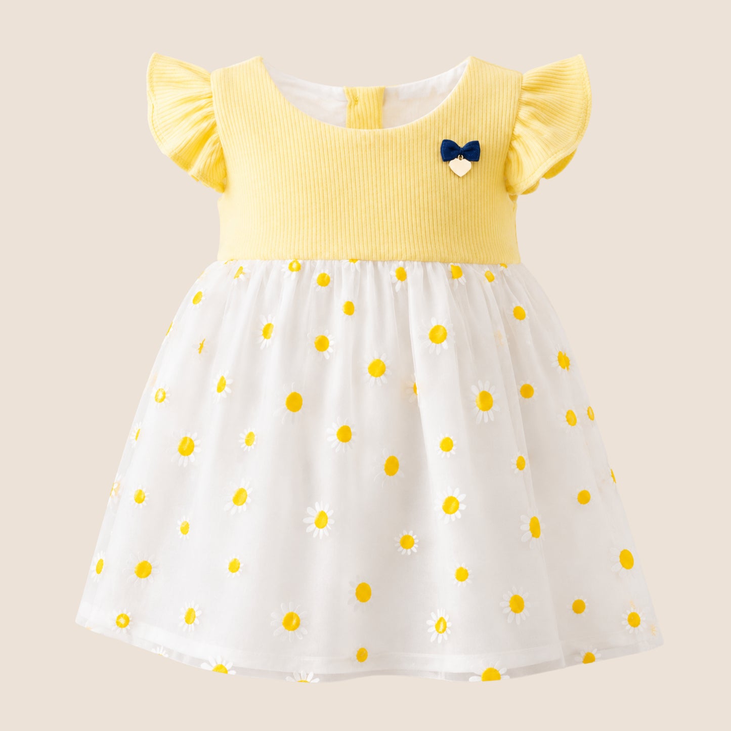 VESTIDO PRIMAVERAL MARGARITAS