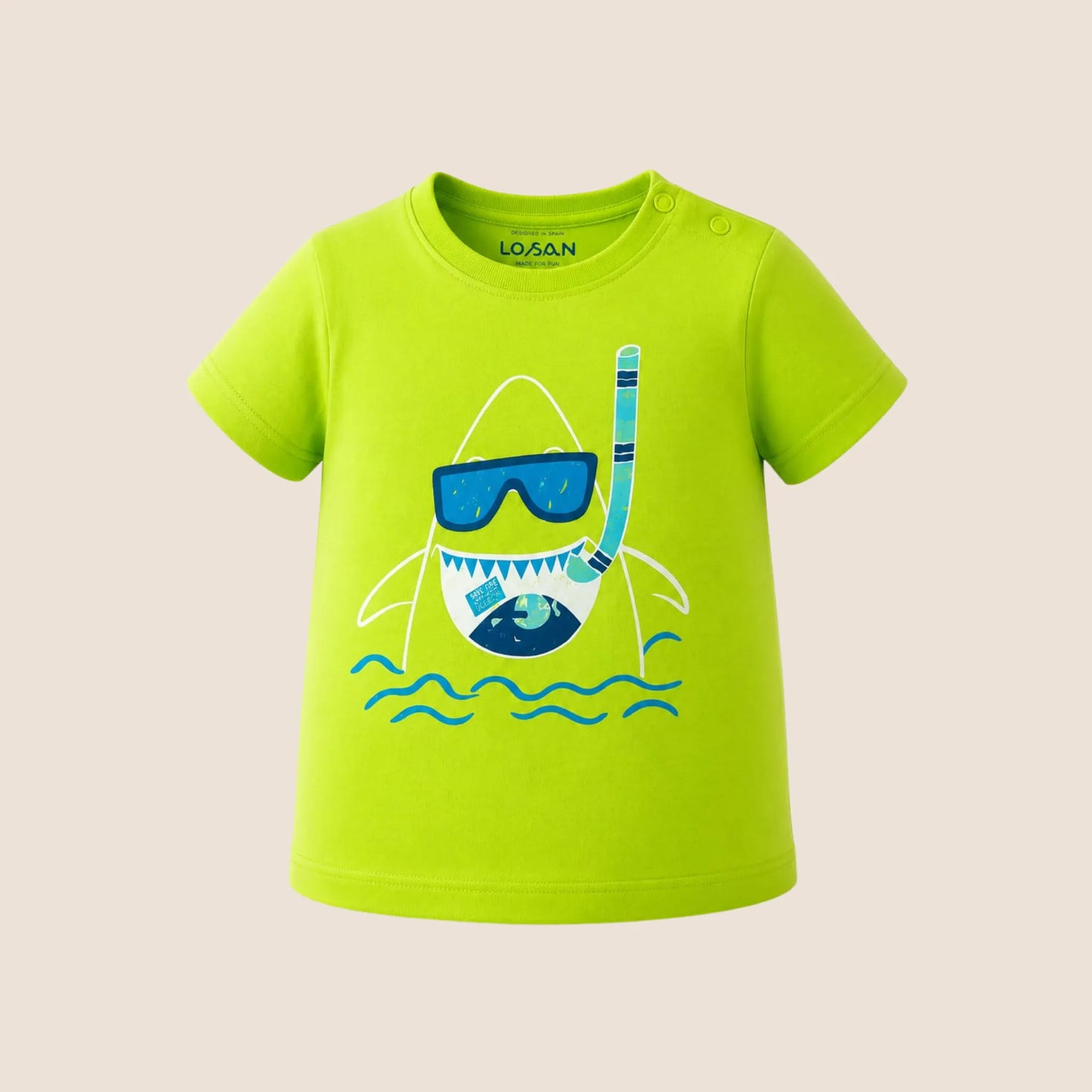 CAMISETA EUROPEA “SHARK FUN” LOSAN