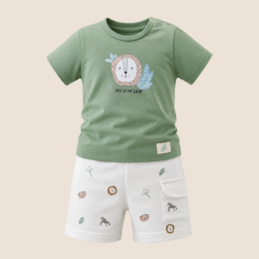 CONJUNTO REY DE LA SELVA BEBÉ FELIZ