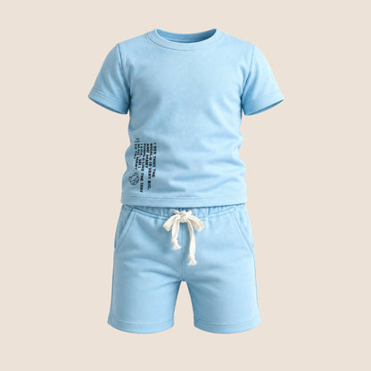 SET INFANTIL CON ESTAMPADO DIVERTIDO AMÉN