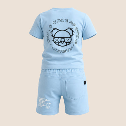 SET INFANTIL CON ESTAMPADO DIVERTIDO AMÉN
