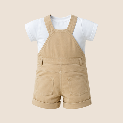 OVEROL SAFARI VIBES BEIGE - BEBÈ FELIZ